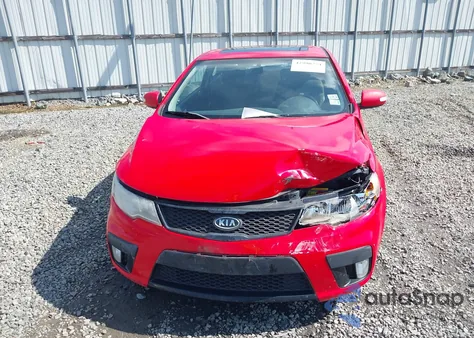 2010 Kia Forte Koup Sx из США, поврежденный, VIN KNAFW6A37A5146496
